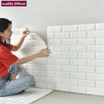 Modern 3d brick pattern soft package wallpaper bedroom living room children's room waterproof anti-collision foam wall stickers
Modern 3d brick pattern soft package wallpaper bedroom living room children's room waterproof anti-collision foam wall stickers