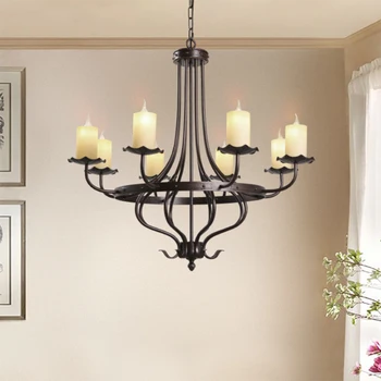 Nordic Style Vintage Industrial Pendant Lights LED Hanging Lamps Light Fixtures Glass Candle Retro Lamp Iron Luminaire Suspend
Nordic Style Vintage Industrial Pendant Lights LED Hanging Lamps Light Fixtures Glass Candle Retro Lamp Iron Luminaire Suspend