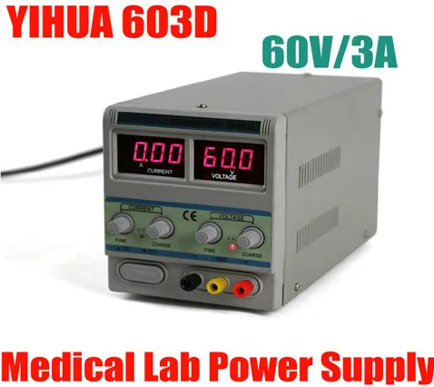 

YIHUA 603D LCD display DC power supply Voltage Regulators Stabilizers 60v 3A for PC computer cellphone