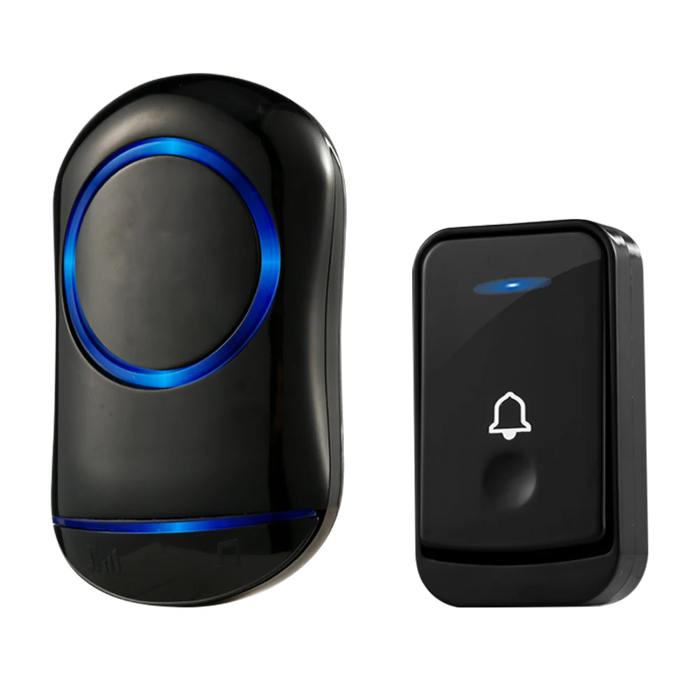 New Wireless Waterproof Doorbell 200M Remote EU US Plug smart Door Bell battery 1 button 1 receiver With 45 songs options
New Wireless Waterproof Doorbell 200M Remote EU US Plug smart Door Bell battery 1 button 1 receiver With 45 songs options