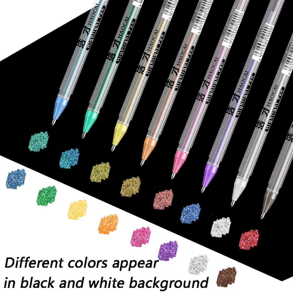 2019 New Arrivals Fluorescence Metallic Marker Pens Multicolor Metallic Permanent Markers Best Selling Dropshipping
2019 New Arrivals Fluorescence Metallic Marker Pens Multicolor Metallic Permanent Markers Best Selling Dropshipping
