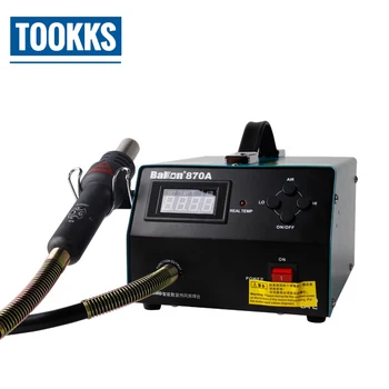 700W BK870A Digital Display Hot Air SMD Rework Station Soldering Rework Station For Motherboard PCB Weldling Repair
700W BK870A Digital Display Hot Air SMD Rework Station Soldering Rework Station For Motherboard PCB Weldling Repair