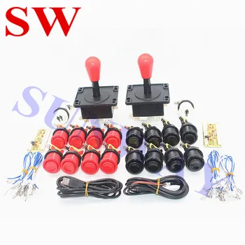 Arcade mame DIY KIT FOR 2 players PC USB to arcade joystck LED button interface 2 player MAME Interface USB to Jamma
Arcade mame DIY KIT FOR 2 players PC USB to arcade joystck LED button interface 2 player MAME Interface USB to Jamma
