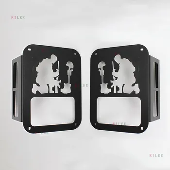 2PCS Free Shipping Black Metal Tail Lights Guards Rear Lamp TrimCovers Fit For Jeep Wrangler JK 2006-2017
2PCS Free Shipping Black Metal Tail Lights Guards Rear Lamp TrimCovers Fit For Jeep Wrangler JK 2006-2017