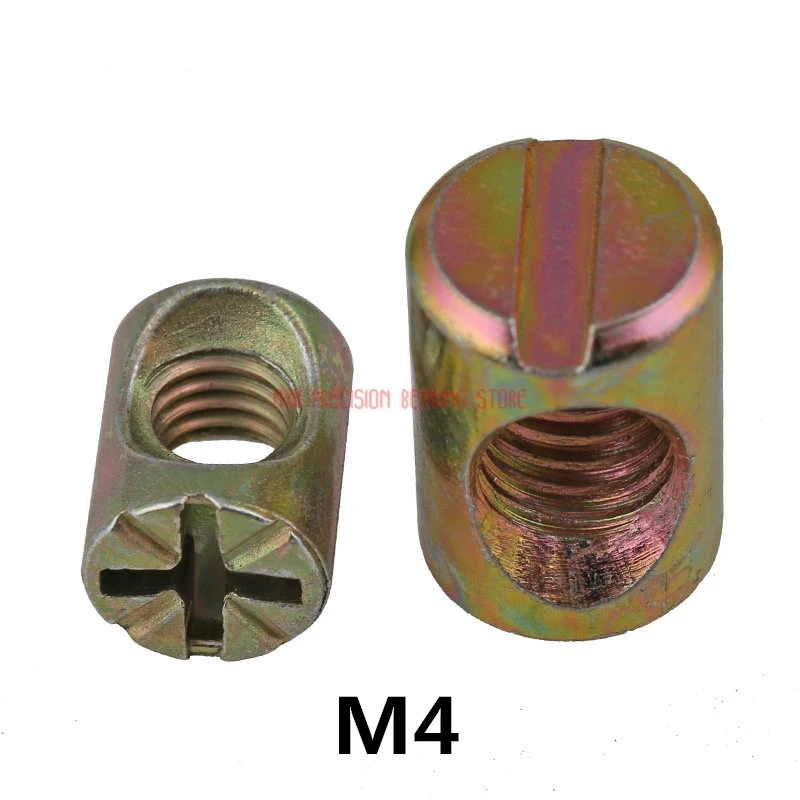 2019 New 50pcs M4 Barrel Bolts Cross Dowel Slotted Furniture Nut Fittings For Beds Crib Chairs Horizontal Hole Hammer Embedded
2019 New 50pcs M4 Barrel Bolts Cross Dowel Slotted Furniture Nut Fittings For Beds Crib Chairs Horizontal Hole Hammer Embedded