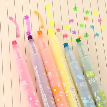 Multifunction Seal Highlighter Large-capacity Cute Star Pen Coloring Scribble Pen Student Prize Learning Office Marking
Multifunction Seal Highlighter Large-capacity Cute Star Pen Coloring Scribble Pen Student Prize Learning Office Marking