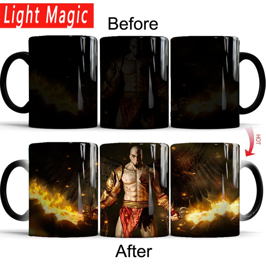 God of War Mug 350ml ceramic Color Changing Mugs coffee tea cup best gift for your boy friend husband
God of War Mug 350ml ceramic Color Changing Mugs coffee tea cup best gift for your boy friend husband
