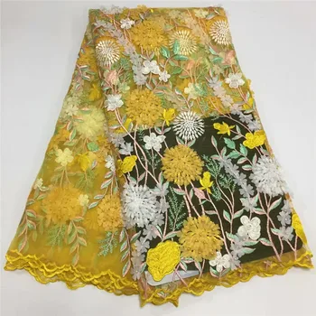 Beautifullatest 3d african laces 2018 Yllow lace applique new french tulle lace fabric 2018 embroidered 5yards/piece HJ1489-1
Beautifullatest 3d african laces 2018 Yllow lace applique new french tulle lace fabric 2018 embroidered 5yards/piece HJ1489-1