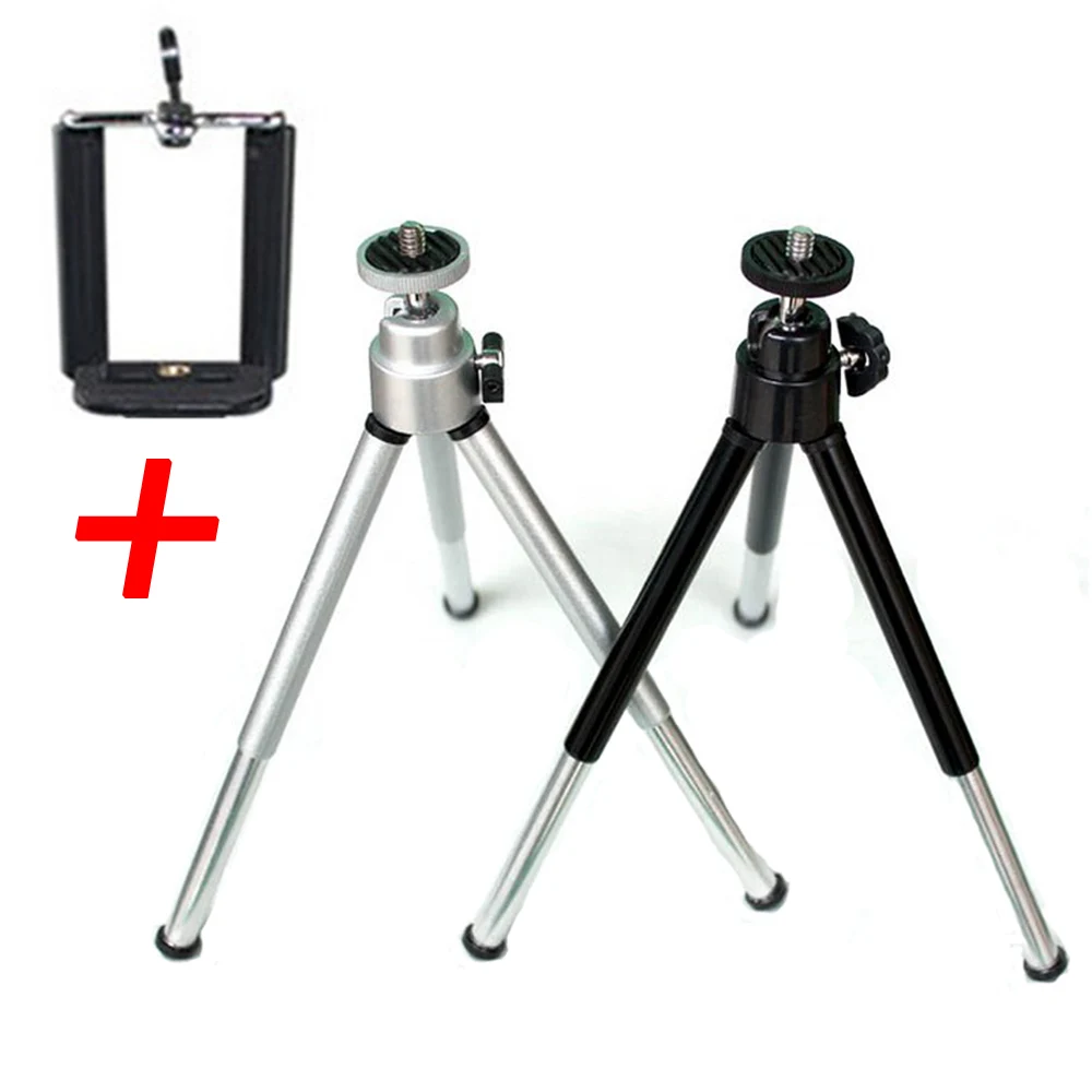 Universal Mini Tripod Stand With Phone Clip Bracket Stand Mount For Mobile Phones Gopro Action Cameras Support
Universal Mini Tripod Stand With Phone Clip Bracket Stand Mount For Mobile Phones Gopro Action Cameras Support