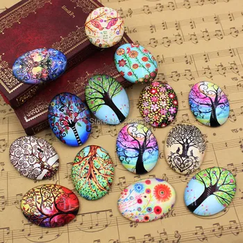 30x40mm Random Mixed Life Tree Flowers Oval Glass Cabochon Flatback Photo Base Tray Blank DIY Making Accessories 5pcs K02113
30x40mm Random Mixed Life Tree Flowers Oval Glass Cabochon Flatback Photo Base Tray Blank DIY Making Accessories 5pcs K02113