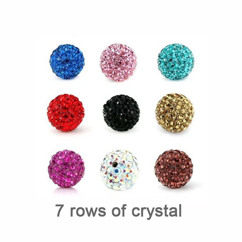 AENINE Hight Quality 7 Rows Of Crystal Diy Beads Jewelry Rhinestone Beads 10mm Micro Cubic Zirconia Disco Ball Beads Mix Color
AENINE Hight Quality 7 Rows Of Crystal Diy Beads Jewelry Rhinestone Beads 10mm Micro Cubic Zirconia Disco Ball Beads Mix Color