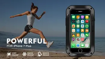 Love Mei Powerful Shockproof Drop proof Case for Apple iPhone 7 Plus Aluminum Metal Tough Robot case for iPhone 7 Plus
Love Mei Powerful Shockproof Drop proof Case for Apple iPhone 7 Plus Aluminum Metal Tough Robot case for iPhone 7 Plus