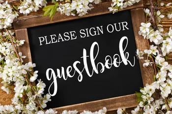 Simple Wedding Decal Please Sign our Guestbook Vinyl Stickers Wedding Decoration Removable Self Adhesive G333
Simple Wedding Decal Please Sign our Guestbook Vinyl Stickers Wedding Decoration Removable Self Adhesive G333
