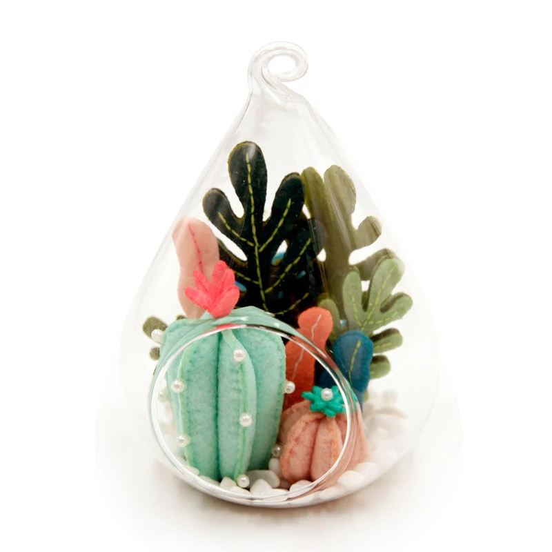 Succulent plants Felt kit Non-woven cloth Craft DIY Sewing set Felt Handwork Material DIY needlework supplies
Succulent plants Felt kit Non-woven cloth Craft DIY Sewing set Felt Handwork Material DIY needlework supplies
