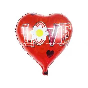 50pcs/lot 18inch balloons mylar Valentine's day balloon heart i love you foil helium ballons
50pcs/lot 18inch balloons mylar Valentine's day balloon heart i love you foil helium ballons