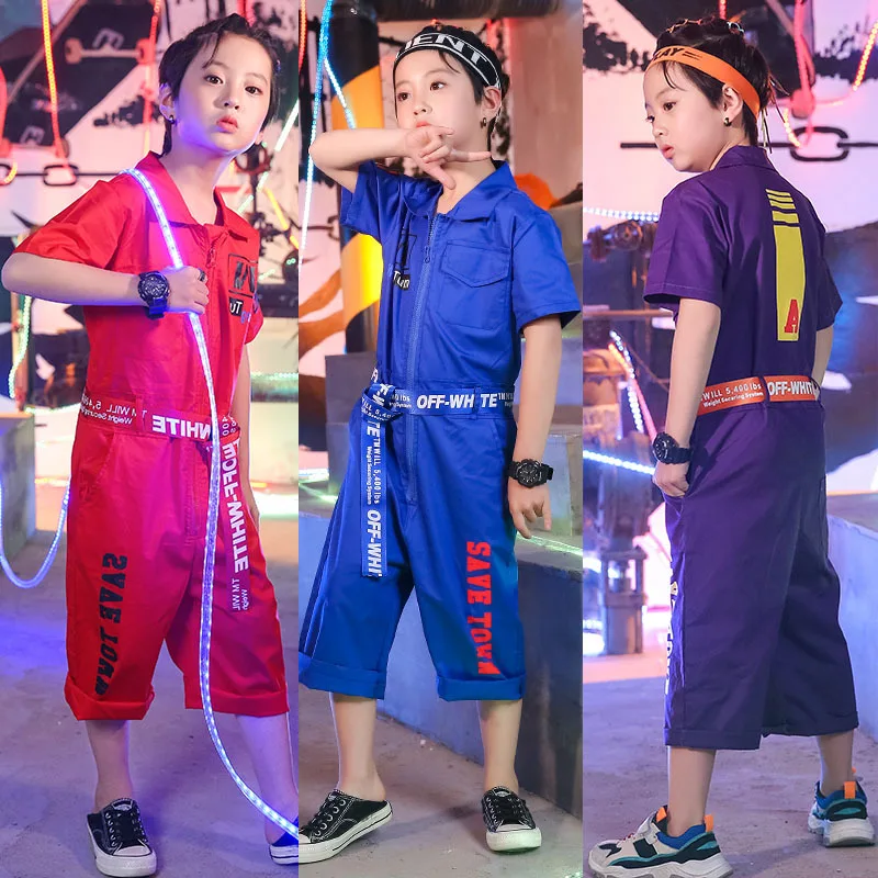 Girls Boys Jazz Modern Dancing Costumes Clothing Suits Kids Hip Hop Dance Wear Outfits Stage Costumes Children Coverall Clothes
Girls Boys Jazz Modern Dancing Costumes Clothing Suits Kids Hip Hop Dance Wear Outfits Stage Costumes Children Coverall Clothes
