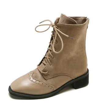 soild color Lace-up square head Martin boots female 2019 new retro Korean version of the wild motorcycle boots women 2394010
soild color Lace-up square head Martin boots female 2019 new retro Korean version of the wild motorcycle boots women 2394010