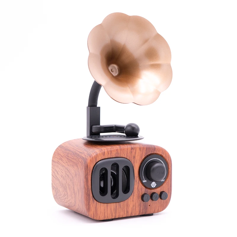 Portable Cute Little Stereo Speaker Retro Classic Phonograph Wireless Bluetooth Speakers Support AUX Audio TF Card Music Player
Portable Cute Little Stereo Speaker Retro Classic Phonograph Wireless Bluetooth Speakers Support AUX Audio TF Card Music Player