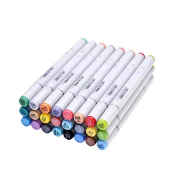24Pcs Double Sided Markers Sketch Marker Pen Sketch Set + Black Pencil Bag Artist Necessary
24Pcs Double Sided Markers Sketch Marker Pen Sketch Set + Black Pencil Bag Artist Necessary