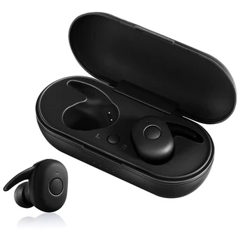 Binaural Auto Pairing Bluetooth 5.0 TWS Earbuds In-ear Bluetooth Headset With Charging Storage Bin Wireless Microphone Earbuds
Binaural Auto Pairing Bluetooth 5.0 TWS Earbuds In-ear Bluetooth Headset With Charging Storage Bin Wireless Microphone Earbuds