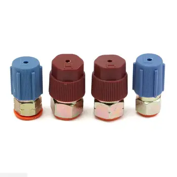 A/C R12 To R134A Low or High Side Threaded Joint Modified Conversion Adapter Quick Connector Male Connector Joint Cover Valve Ki
A/C R12 To R134A Low or High Side Threaded Joint Modified Conversion Adapter Quick Connector Male Connector Joint Cover Valve Ki