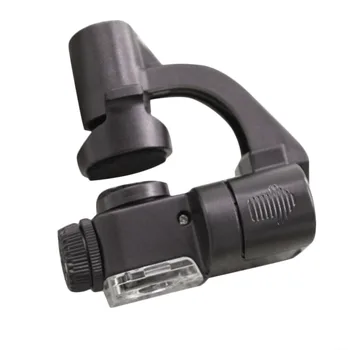 Protable 90 X Phone Type LED Light Magnifying Glass Magnifier Mobile Phone Clip Holder Microscope UV Currency Detector 774-90
Protable 90 X Phone Type LED Light Magnifying Glass Magnifier Mobile Phone Clip Holder Microscope UV Currency Detector 774-90
