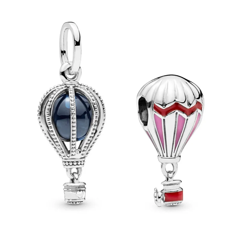 PANDULASO 2019 Summer fit pandora Bracelet original Silver 925 Hot Air Balloon Charms with Blue & Pink Enamel accesorios mujer
PANDULASO 2019 Summer fit pandora Bracelet original Silver 925 Hot Air Balloon Charms with Blue & Pink Enamel accesorios mujer