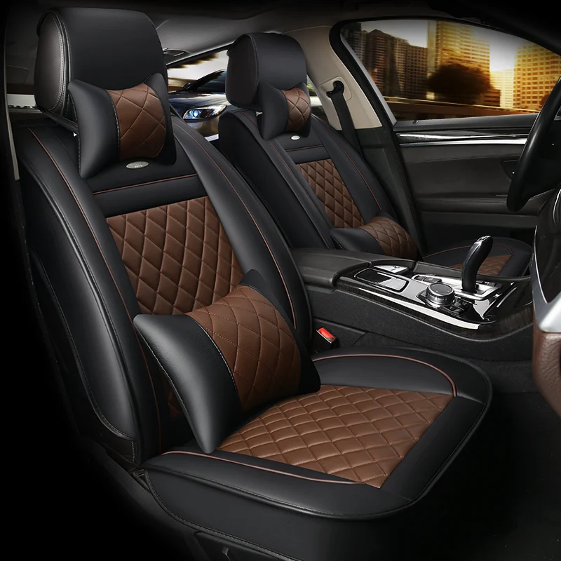 HLFNTF Leather Universal Car Seat Covers For Jeep renegade wrangler patriot grand cherokee car accessories car-styling
HLFNTF Leather Universal Car Seat Covers For Jeep renegade wrangler patriot grand cherokee car accessories car-styling