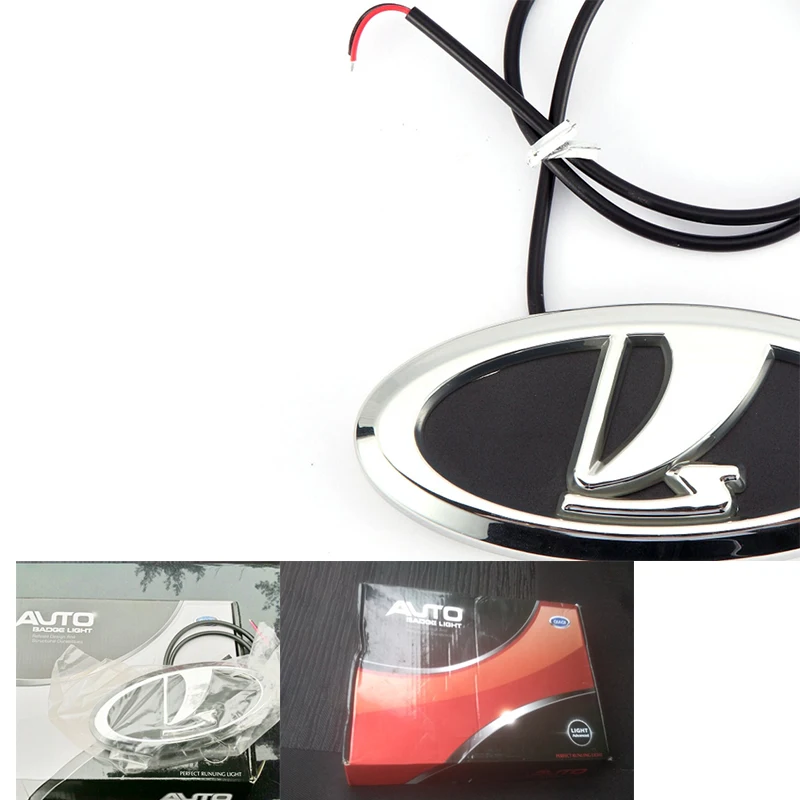 Car Styling 4D Cold Light LED Emblem Logo Light for Lada Granta Vesta Xray Largus VU 4X4 Niva Kalina Priora Car Accessories
Car Styling 4D Cold Light LED Emblem Logo Light for Lada Granta Vesta Xray Largus VU 4X4 Niva Kalina Priora Car Accessories