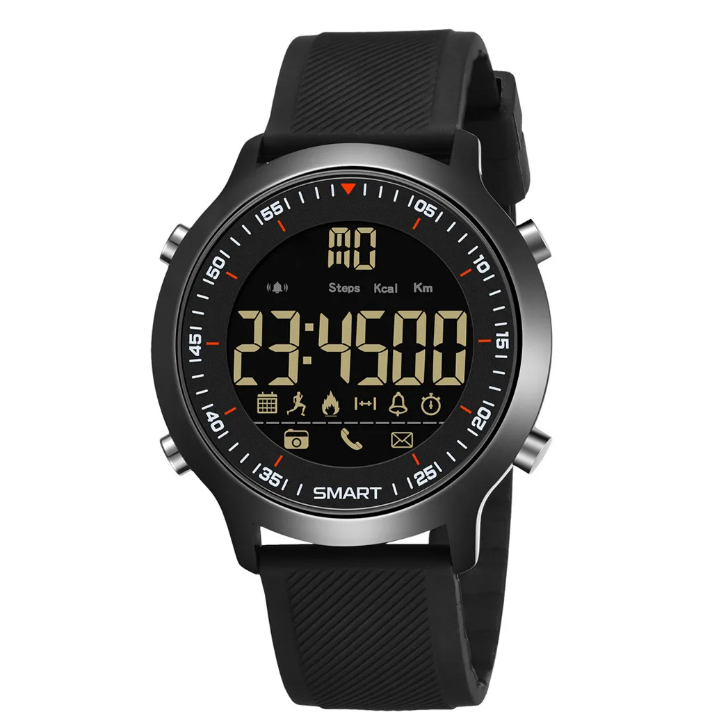 Men's Sports Casual Smart Watch Digital Chronograph Call Social Reminder Bluetooth connection Large Dial Watch Data Service
Men's Sports Casual Smart Watch Digital Chronograph Call Social Reminder Bluetooth connection Large Dial Watch Data Service