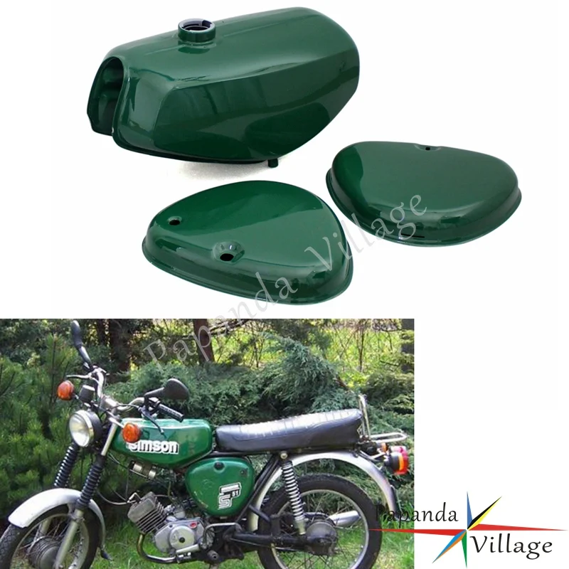 Papanda Motorcycle Steel Green Gas Tank Fuel Tank + 2 Side Cover Protection for Simson S50 S51 S70
Papanda Motorcycle Steel Green Gas Tank Fuel Tank + 2 Side Cover Protection for Simson S50 S51 S70