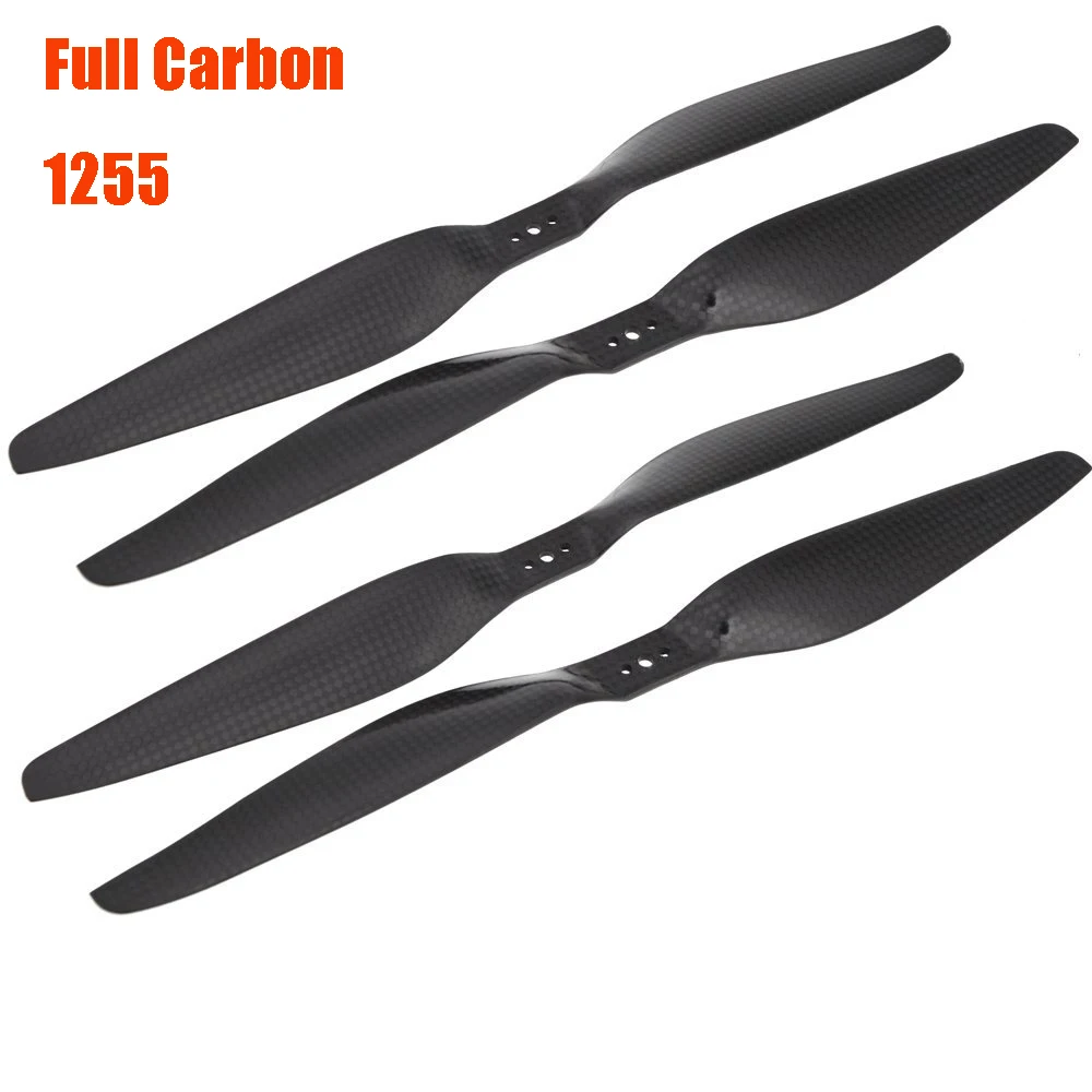 2 pairs * EBOYU T-Series 1255 12*5.5 Carbon Fiber Prop Propeller CW/CCW For DJI F550 Tarot FY550 IRON MAN 650 FY680 FY690S
2 pairs * EBOYU T-Series 1255 12*5.5 Carbon Fiber Prop Propeller CW/CCW For DJI F550 Tarot FY550 IRON MAN 650 FY680 FY690S