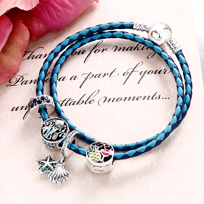 Sale Fits for ALE Charm Bracelet DIY Ladies Gift Party Jewelry 925 Sterling Silver Tropical Fish Starfish Pendant Bracelet
Sale Fits for ALE Charm Bracelet DIY Ladies Gift Party Jewelry 925 Sterling Silver Tropical Fish Starfish Pendant Bracelet