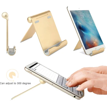 Aluminium Alloy Desk Phone Holder Tablet Stand Foldable Mobile Phone Mount Holder for Apple iPad iphone X XS
Aluminium Alloy Desk Phone Holder Tablet Stand Foldable Mobile Phone Mount Holder for Apple iPad iphone X XS
