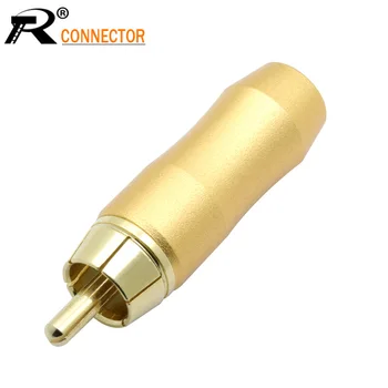 10pcs Aluminum Case RCA Connector With Full Gold plated RCA Plug Jack Audio Adapter Speaker Plug Fixed for Cable up to 7mm
10pcs Aluminum Case RCA Connector With Full Gold plated RCA Plug Jack Audio Adapter Speaker Plug Fixed for Cable up to 7mm
