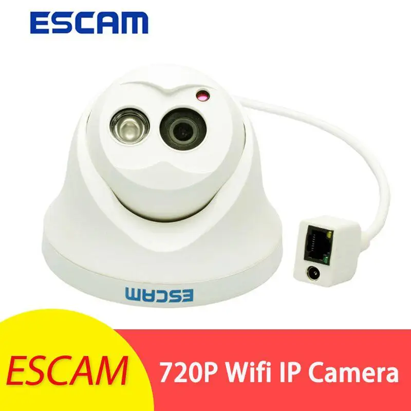 OWL QD100 IP Camera Night Vision Onvif 3.6mm Len HD 720P H.264 1/4 CMOS P2P Mini Camera IR Security CCTV Camera