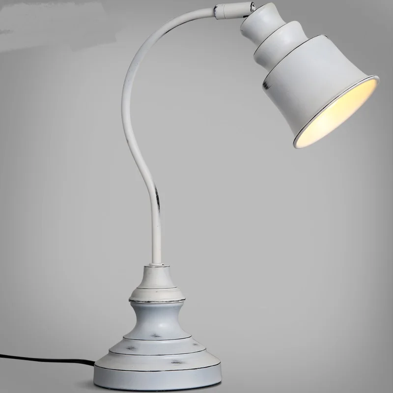 Nordic retro old creative white table lamps fashion simple iron office bedroom bedside study desk lamp lighting ZA825631
Nordic retro old creative white table lamps fashion simple iron office bedroom bedside study desk lamp lighting ZA825631
