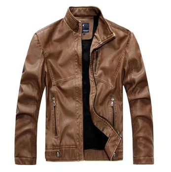 BZBFSKY NEW top quality Leather Jacket Men jaqueta de couro masculina mens leather jacket and Coat Motorcycle Jacket size M-XXL
BZBFSKY NEW top quality Leather Jacket Men jaqueta de couro masculina mens leather jacket and Coat Motorcycle Jacket size M-XXL