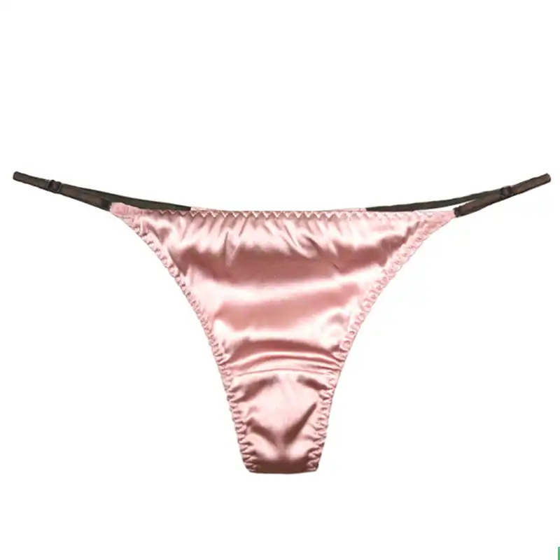 slip soie femme