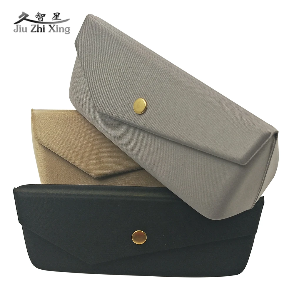 JIU ZHI XING 2018 New 1 PC Protable Light Triangle Folding Glasses Case Sunglasses Protection Box Black Gray Khaki Three-color
JIU ZHI XING 2018 New 1 PC Protable Light Triangle Folding Glasses Case Sunglasses Protection Box Black Gray Khaki Three-color
