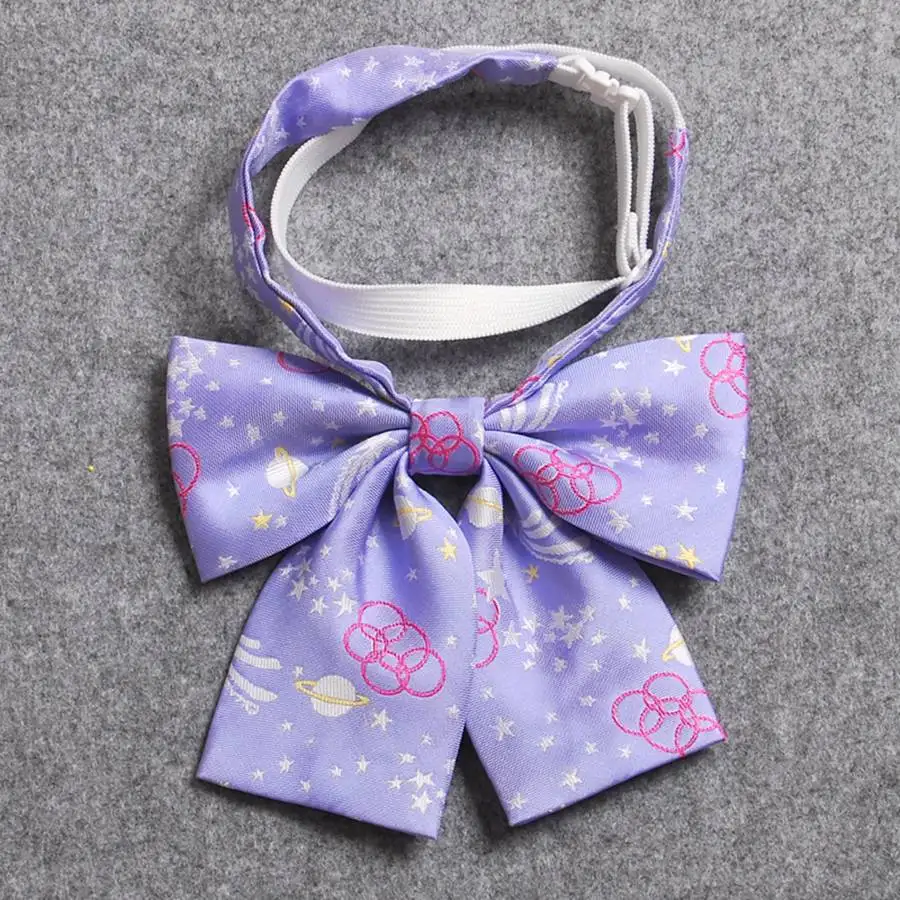 Preppy JK Uniform Bow Tie Japan Style Floral Bowties Students Girls Gifts New 
Preppy JK Uniform Bow Tie Japan Style Floral Bowties Students Girls Gifts New