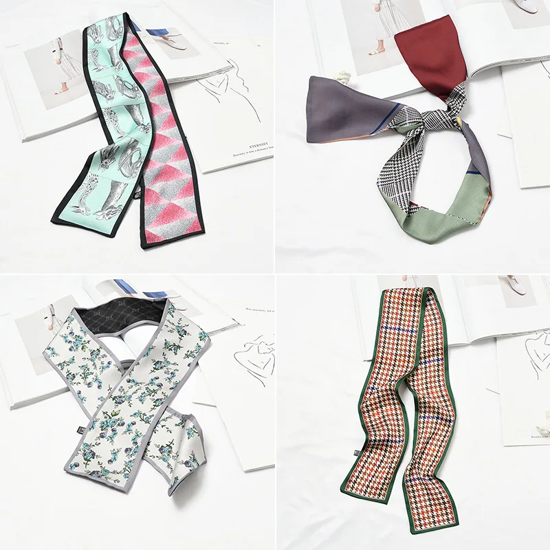 Fashion Women Long Silk Scarf Women Imitated Scarves Heart Ladies Office Neckerchief Hair Band Bag Handle Wraps Neck Scarves
Fashion Women Long Silk Scarf Women Imitated Scarves Heart Ladies Office Neckerchief Hair Band Bag Handle Wraps Neck Scarves