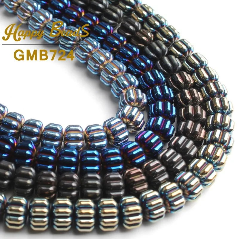 6x8mm Geometric Cylinder Shape Black Hematite Round Loose Rondell Spacer Beads For Jewelry Making DIY Bracelet 8 Colors
6x8mm Geometric Cylinder Shape Black Hematite Round Loose Rondell Spacer Beads For Jewelry Making DIY Bracelet 8 Colors