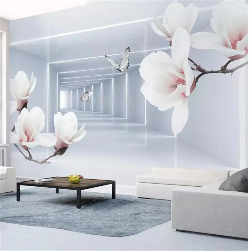 beibehang wall papers home decor Custom wallpaper Magnolia flower butterfly 3d abstract space modern tv background wall
beibehang wall papers home decor Custom wallpaper Magnolia flower butterfly 3d abstract space modern tv background wall