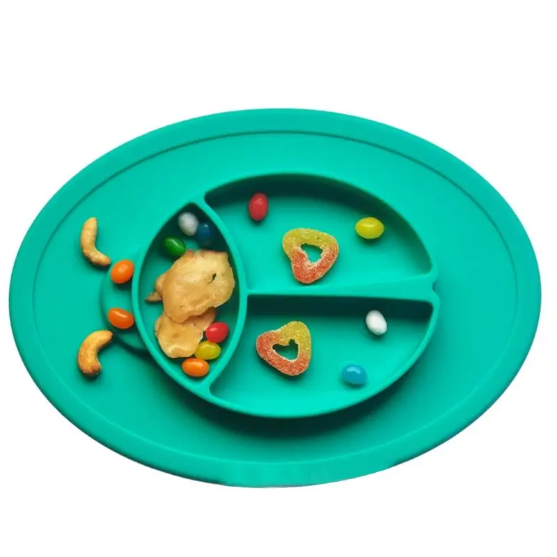 Cartoon children's dishes Anti Slip Silicone Food Plate Bowl Babies Toddlers Kids Feeding Tray
Cartoon children's dishes Anti Slip Silicone Food Plate Bowl Babies Toddlers Kids Feeding Tray