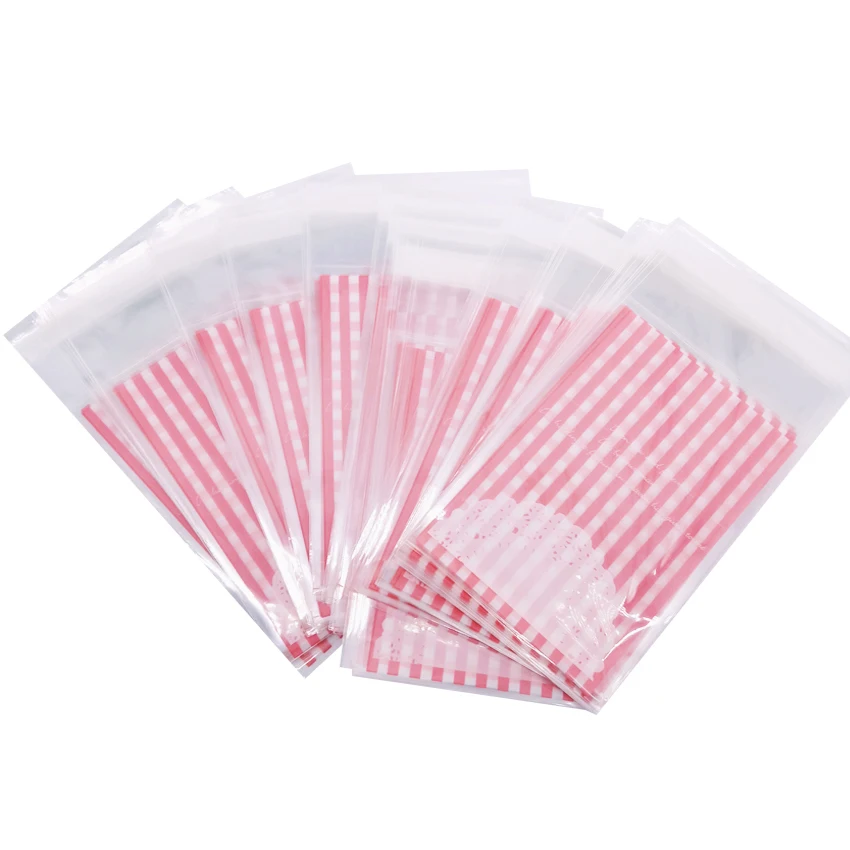 100pcs/lot 7*10cm Cute Lace Pink Plastic Transparent Cellophane Baking Candy Cookie Gift Bag
100pcs/lot 7*10cm Cute Lace Pink Plastic Transparent Cellophane Baking Candy Cookie Gift Bag