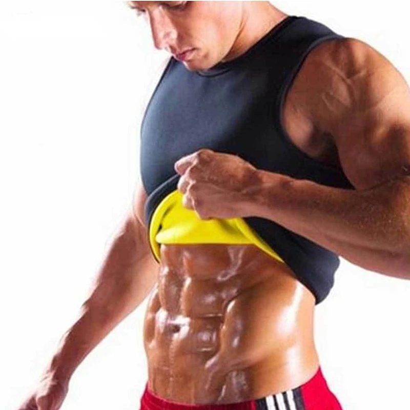 Men Gym Neoprene Vest Sauna Ultra thin Sweatshirt Body Shaper Slim Corset Tank Tops Tees Summer New Hot
Men Gym Neoprene Vest Sauna Ultra thin Sweatshirt Body Shaper Slim Corset Tank Tops Tees Summer New Hot