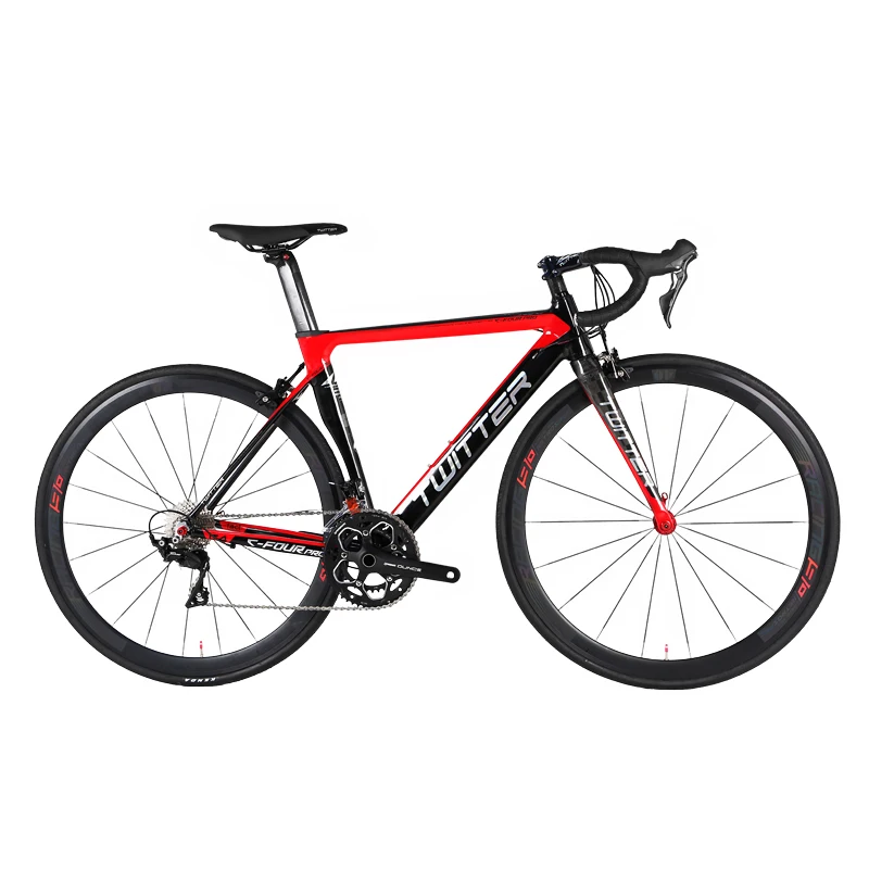 TWITTER New Aluminum Alloy 700C Road Bike 18/20/22 Speed Road Bicycle for R3000/SRAM/105 R7000 Transmission
TWITTER New Aluminum Alloy 700C Road Bike 18/20/22 Speed Road Bicycle for R3000/SRAM/105 R7000 Transmission