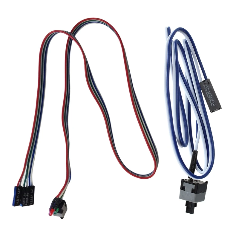 2 Pcs 20.5 inch Long Power Button Switch Cable For PC Switch Reset Computer & 20.5 inch Long Power Button Switch Cable For PC
2 Pcs 20.5 inch Long Power Button Switch Cable For PC Switch Reset Computer & 20.5 inch Long Power Button Switch Cable For PC