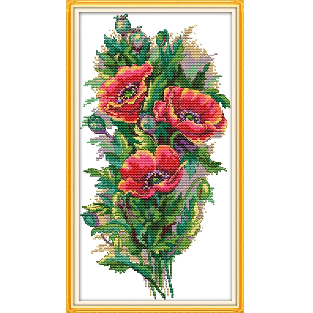 NKF A Bunch Flowers Cross Stitch Kits Embroidery Needlework Set 11CT 14CT Chinese Cross Stitch Pattern for Home Decor
NKF A Bunch Flowers Cross Stitch Kits Embroidery Needlework Set 11CT 14CT Chinese Cross Stitch Pattern for Home Decor